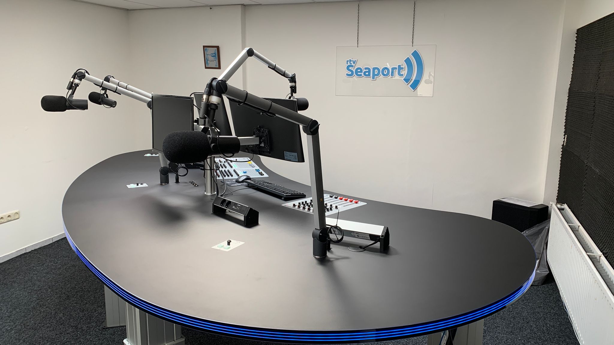 Nieuwe studio RTV Seaport